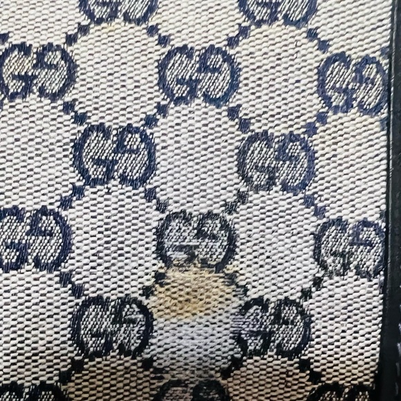 AUTHENTIC GUCCI VINTAGE SHERRY LINE CLUTCH - Picture 9 of 12